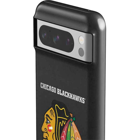 NHL Chicago Blackhawks Distressed Google Pixel 8 Pro Impact Case